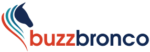 Buzz Bronco Logo. Link to the home page.
