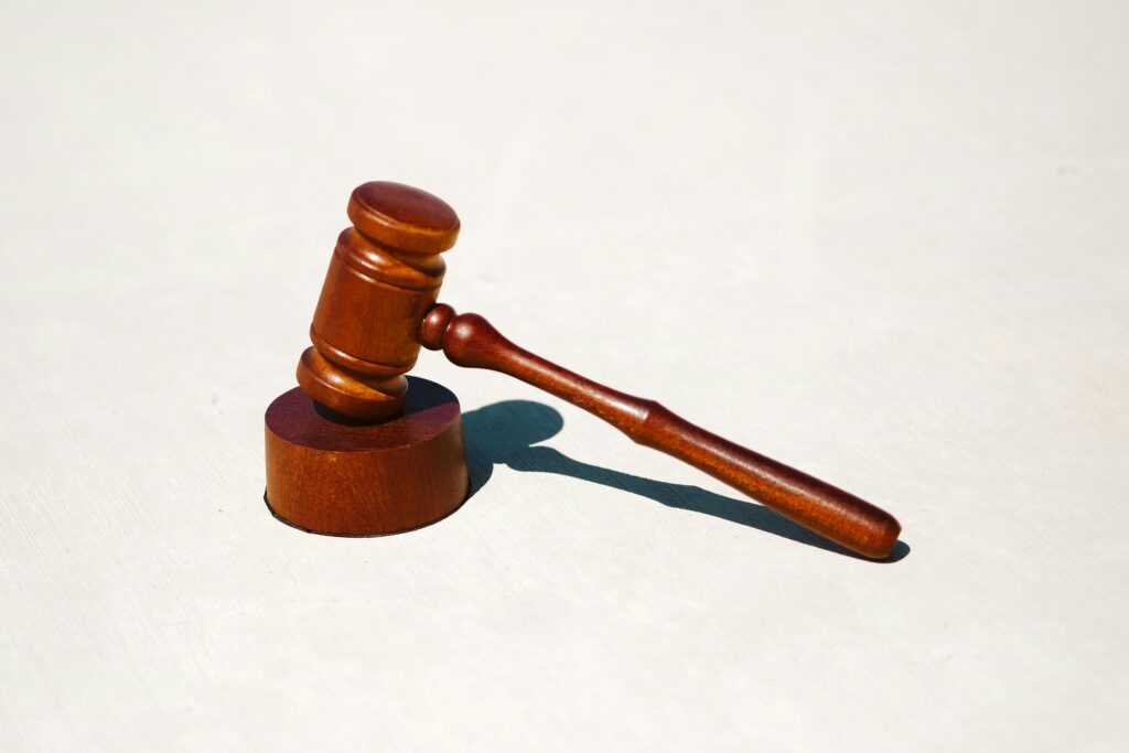 a gavel